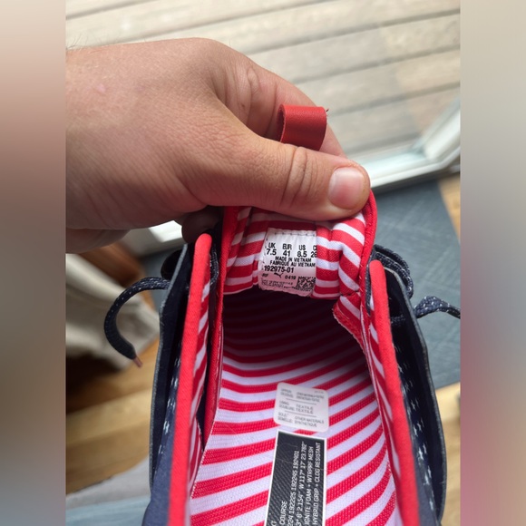 Puma Ignite Red White and Blue Golf Shoes - Picture 2 of 4